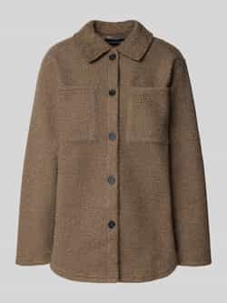 Pieces Regular fit jack met borstzakken model 'OLINE'