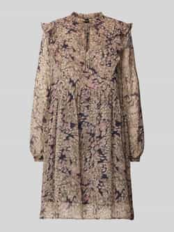 Boss Orange Blousejurk C_Direnna met volant & ruches print georgette