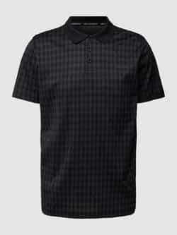 Karl Lagerfeld Regular fit poloshirt met all-over motief