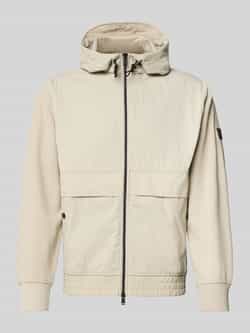 Boss Orange Regular fit sweatjack van puur katoen model 'ZE_HOOD'