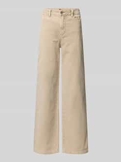 Buena Vista Wide fit corduroy broek met steekzakken