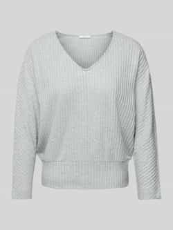 Opus Top met korte mouwen en stijl 10320412511100 Blue Dames