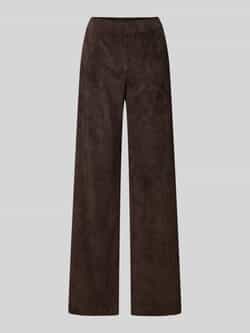 MAC Flared corduroy broek met paspelzakken aan de achterkant model 'CHIARA'