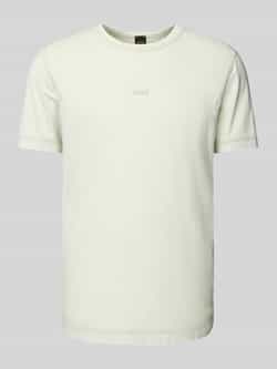Hugo Boss Stijlvolle T-shirts voor mannen en vrouwen Beige Heren