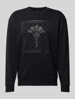JOOP! Collection Sweatshirt met motiefprint en ronde hals