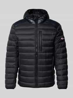 Champion Gewatteerd jack met labelprint