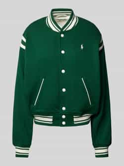 Polo Ralph Lauren Fleece Baseball Jack Green Dames