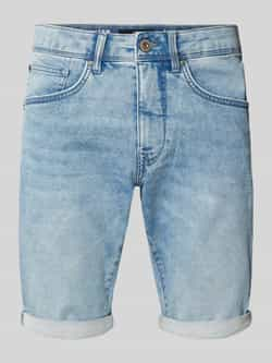 Petrol Korte slim fit jeans in 5-pocketmodel