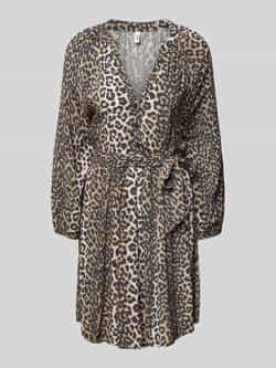 Only Getailleerde mini-jurk van pure viscose model 'NOVA'