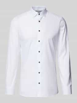 OLYMP No. Six Super slim fit zakelijk overhemd van ademende comfort stretch