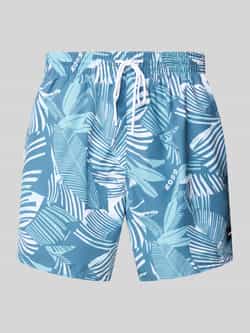 Boss Relaxed fit zwembroek met labelbadge model 'Piranha'