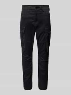 G-Star RAW Zip Pocket 3D Skinny Cargo Broek 2.0 Zwart Heren