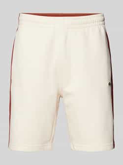 Lacoste Sweatshorts met labeldetail