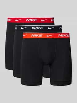 Nike Boxershort met elastische band met label in een set van 3 stuks model 'E-DAY'