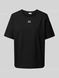 Drykorn T-shirt met motiefstitching model 'KIRANI'