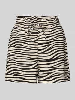 Vero Moda Loose fit korte broek van een mix van viscose en linnen model 'MYMILO'