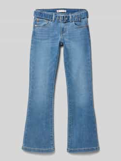 Levi s Kids Regular rise flare jeans met riem