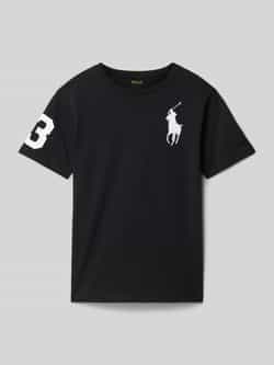 Polo Ralph Lauren Teens T-shirt met labelstitching