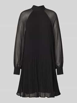 Jake*s Collection Knielange jurk in semi-transparant design
