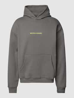 Multiply Apparel Oversized hoodie met labelprint