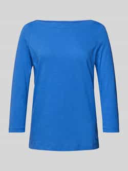 Tom Tailor Regular fit shirt met 3 4-mouwen van biologisch katoen