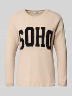 ZABAIONE Gebreide pullover met ronde hals model 'Cl44ara'