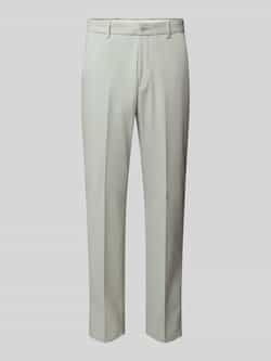 S.Oliver BLACK LABEL Regular fit pantalon in vlamgarenlook