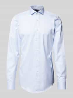 Boss Slim fit zakelijk overhemd van twill