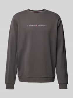 Tommy Hilfiger Sweatshirt met labelprint model 'TRACK TOP'