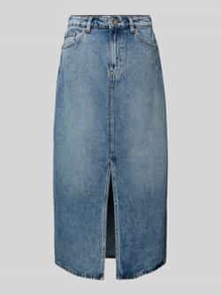 Only Jeansrok met loopsplit model 'AYOE'