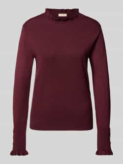 FREE QUENT Regular fit shirt met lange mouwen van viscosemix model 'Katie'