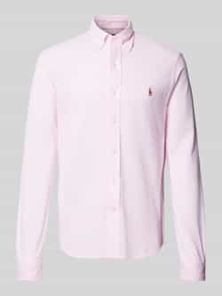 Polo Ralph Lauren Regular fit vrijetijdsoverhemd met labelstitching