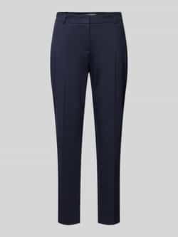 Christian Berg Woman Selection Slim fit pantalon van katoenmix