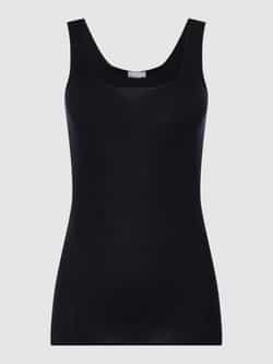 Hanro Onderhemd van katoen naadloos model 'Cotton Seamless'