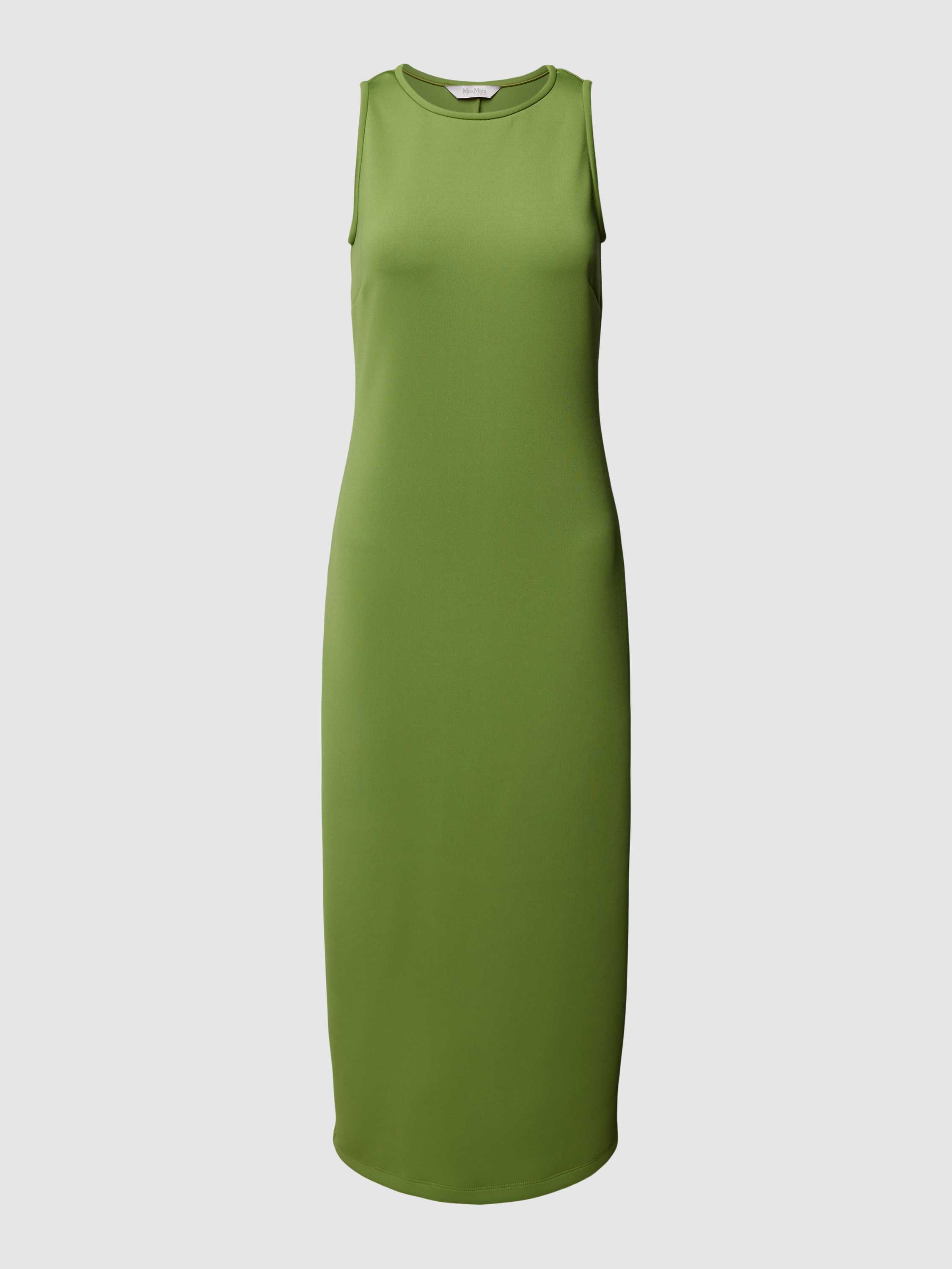 MaxMara Leisure Midi-jurk in effen design model 'BACCANO'