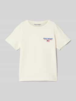 Polo Sport T-shirt met labelstitching