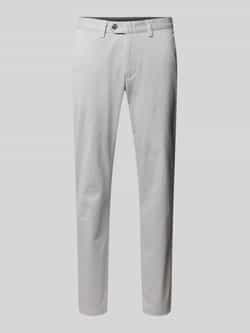 Christian Berg Men Regular fit chino met ceintuurlussen
