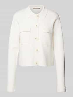 Christian Berg Woman Selection Cardigan met paspelzakken op de borst