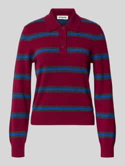 Staud Gebreide pullover met polokraag