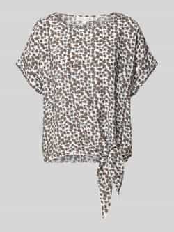 Christian Berg Woman Relaxed fit blouse met knoopdetail