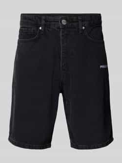 Pegador Regular fit korte jeans met labelstitching model 'EARL'