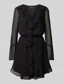 Guess Knielange jurk met volants model 'OLYMPE'