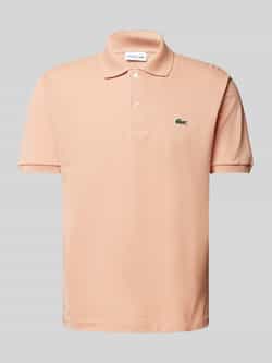 Lacoste Regular fit poloshirt met labelpatch model 'CORE PIQUE'