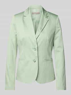 Christian Berg Woman Selection Regular fit blazer met reverskraag en paspelzakken