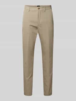 Boss Slim fit pantalon van katoenmix model 'KANTON'