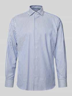 ETERNA REGULAR FIT Modern fit zakelijk overhemd met kentkraag