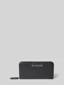 VALENTINO BAGS Portemonnee met label- en structuurmotief model 'LIO RE'