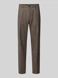 CG Club of Gents Stoffen broek met Franse steekzakken model 'Obel'