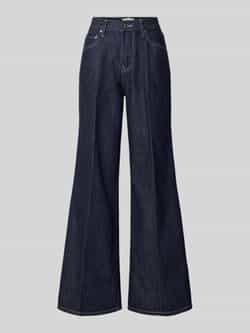 Gina Tricot Wide fit jeans met persplooi