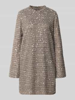 Jake*s Collection Knielange jurk met pailletten